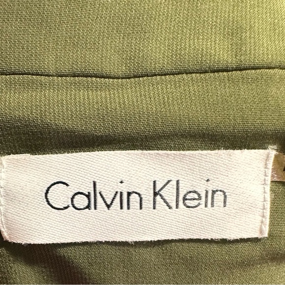 Calvin Klein Green Button-Up Dress 💚💚 - Picture 9 of 13